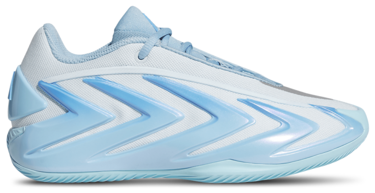 adidas Anthony Edwards 3 - Boys' Grade School Tech Grey Metallic/Sky Tint/Bliss Blue product view