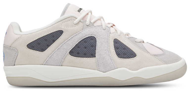 adidas BadBo 1.1 - Boys' Grade School Chalk White /Pink /Grey Two product view