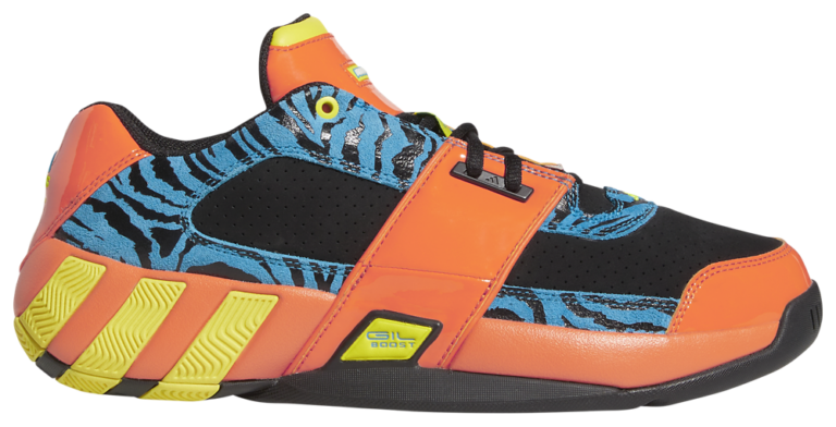 adidas Gil Zero - Men's Orange/Black/Blue product view