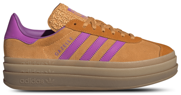 adidas Originals Gazelle Bold - Women's Flash Orange/Purple Burst product view
