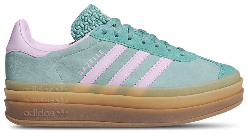 adidas Originals Gazelle Bold - Women's Powder Teal/Bliss Lilac/Pure Teal product view