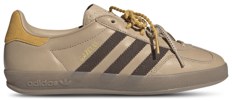 adidas Originals Gazelle Indoor - Women's Magic Beige/Brown/Preloved Yellow product view