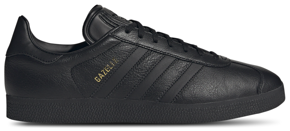 adidas Originals Gazelle - Men's Black/Black/Gold Metallic product view
