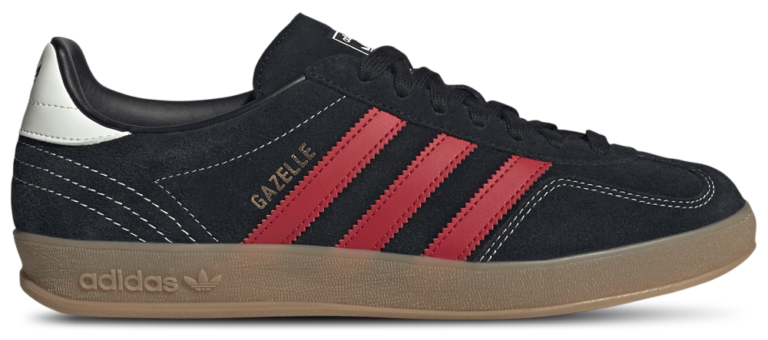 adidas Originals Gazelle - Men's Core Black/Gum/Better Scarlet product view