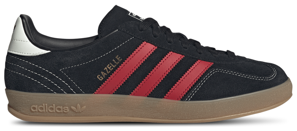 adidas Originals Gazelle - Men's Core Black/Gum/Better Scarlet product view