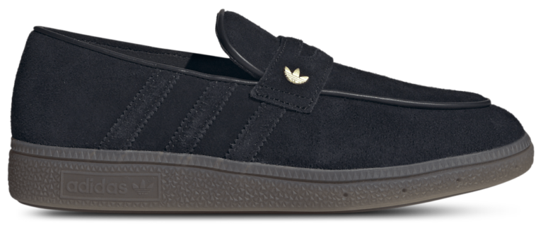 adidas Originals Handball Spezial Loafers - Women's Core Black/Core Black/Gum product view