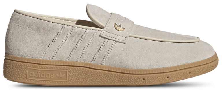 adidas Originals Handball Spezial Loafers - Women's Wonder White/Wonder White/Gum product view