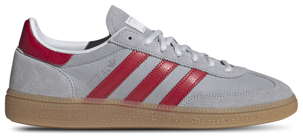 adidas Originals Handball Spezial - Men's Gum/Halo Silver/Team Victory Red product view