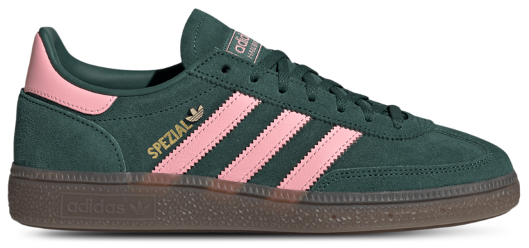 adidas Originals Handball Spezial - Women's Collegiate Green/Pink Spark/Gold Metallic product view