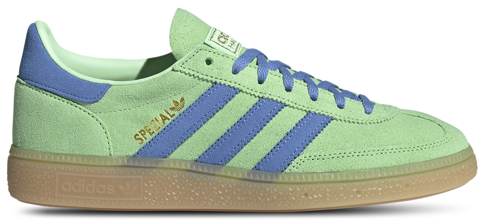 adidas Originals Handball Spezial - Women's Lime Burst/Blue Fusion product view