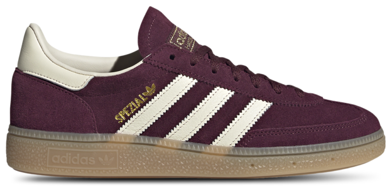 adidas Originals Handball Spezial - Women's Maroon/Cream White/Gold Metallic product view