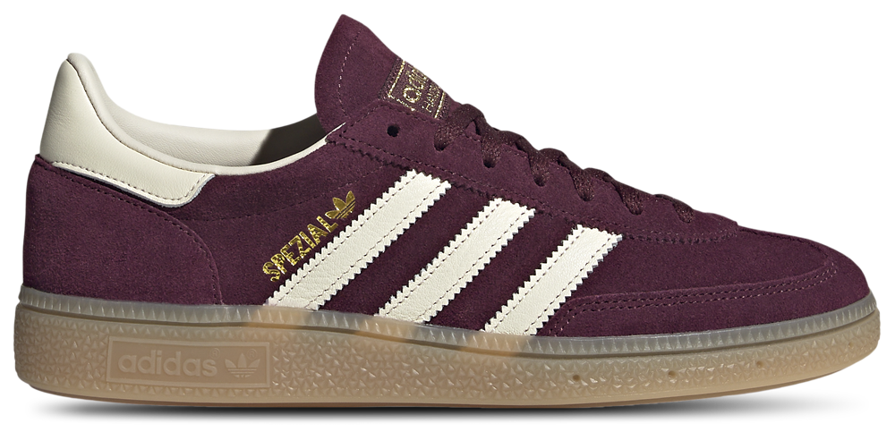 adidas Originals Handball Spezial - Women's Maroon/Cream White/Gold Metallic product view