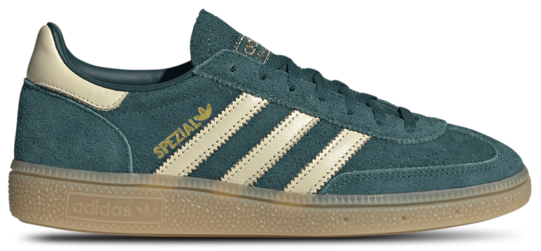 adidas Originals Handball Spezial - Women's Rich Green/Gold Met/Warm Vanilla product view