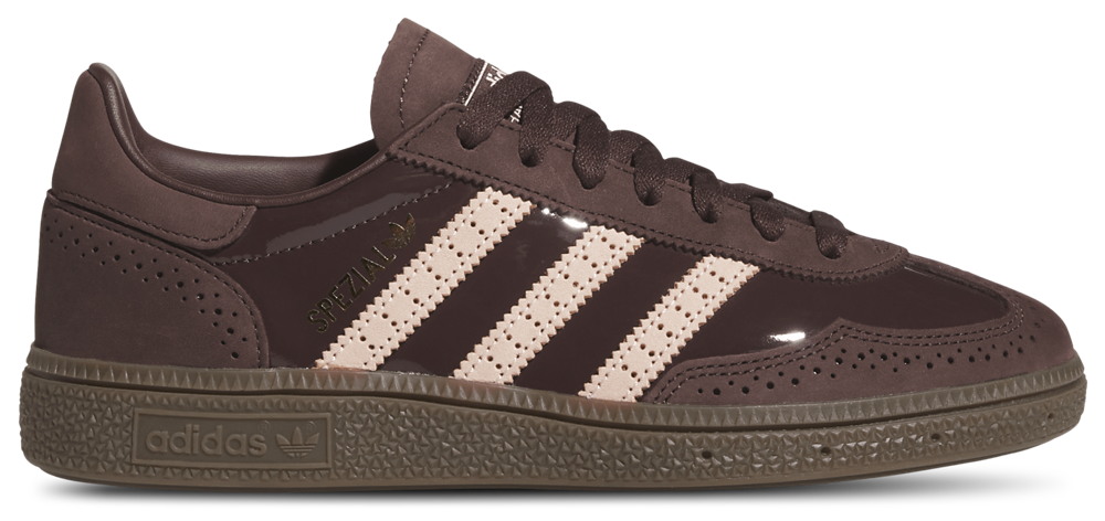 adidas Originals Handball Spezial - Women's Shadow Brown/Blush Pink/Gold Metallic product view