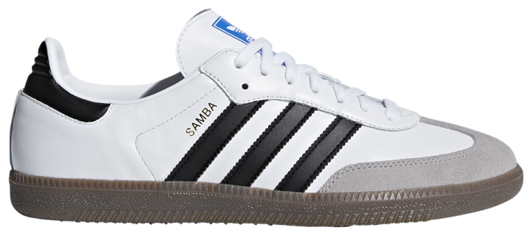 adidas Originals Samba - Boys' Grade School Cloud White/Core Black/Gum product view