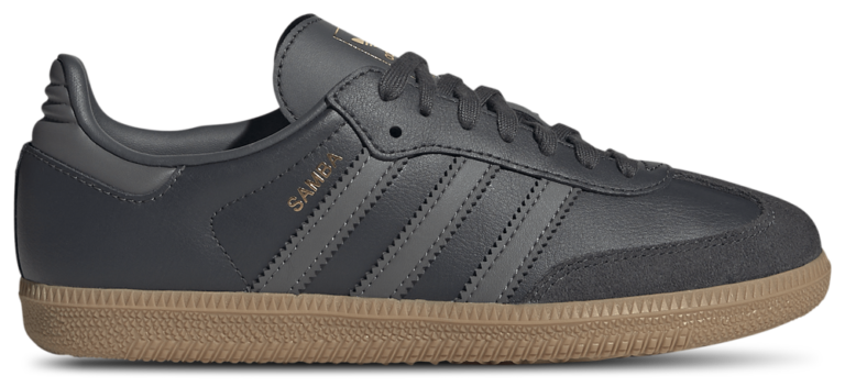 adidas Originals Samba - Boys' Grade School Grey/Grey Four/Gum product view