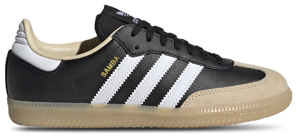 adidas Originals Samba - Boys' Grade School White/Black/Beige product view