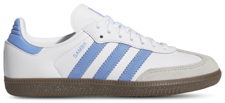 adidas Originals Samba - Boys' Grade School White/Blue product view