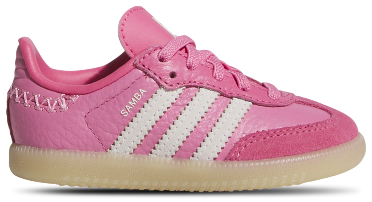 adidas Originals Samba - Girls' Toddler Bliss Pink/Bliss Pink/Off White product view