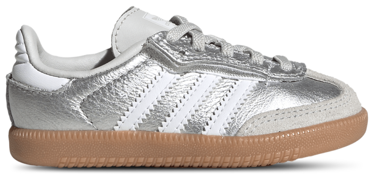 adidas Originals Samba - Girls' Toddler Silver/White product view