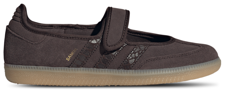 adidas Originals Samba Jane - Women's Brown/Brown/Gold product view