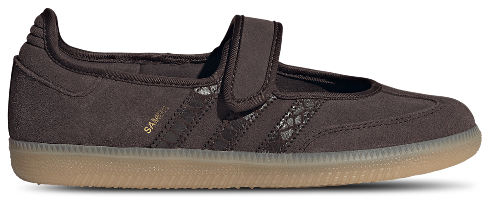 adidas Originals Samba Jane - Women's Brown/Brown/Gold product view