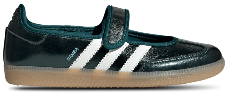 adidas Originals Samba Jane - Women's Rich Green/Off White/Gum product view