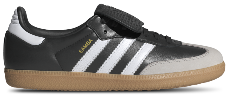 adidas Originals Samba Long Tongue - Women's Gold Metallic/White/Black product view