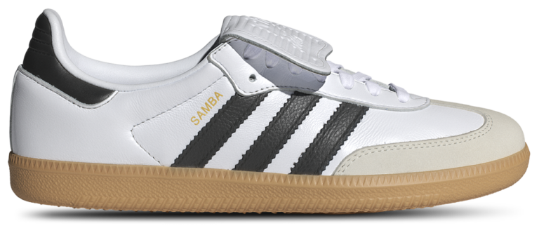 adidas Originals Samba Long Tongue - Women's Gold Metallic/White/Black product view