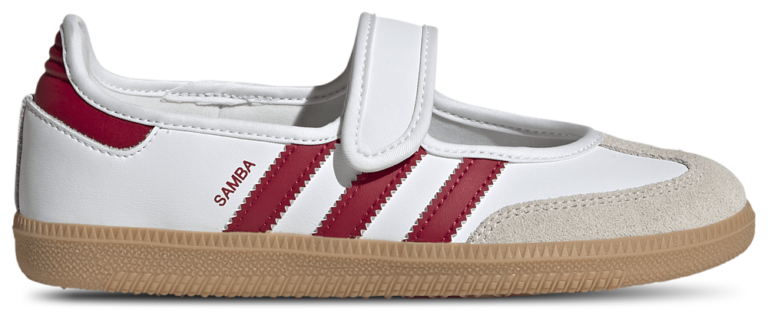 adidas Originals Samba Mary Jane - Girls' Grade School Gum/Team Victory Red/Footwear White product view