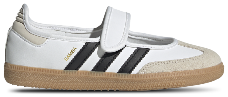 adidas Originals Samba Mary Jane - Girls' Grade School Gum/White/Alumina product view