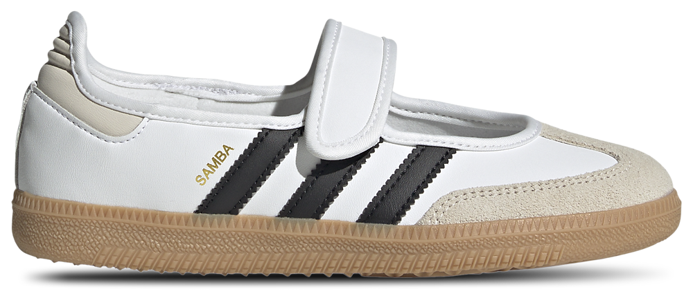 adidas Originals Samba Mary Jane - Girls' Grade School Gum/White/Alumina product view