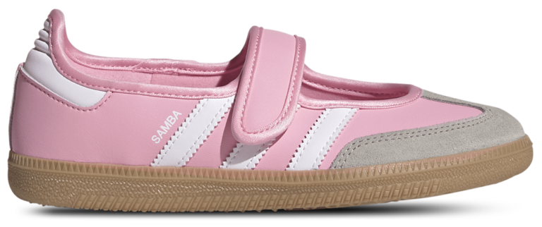 adidas Originals Samba Mary Jane - Girls' Grade School Light Pink/White/Gum product view