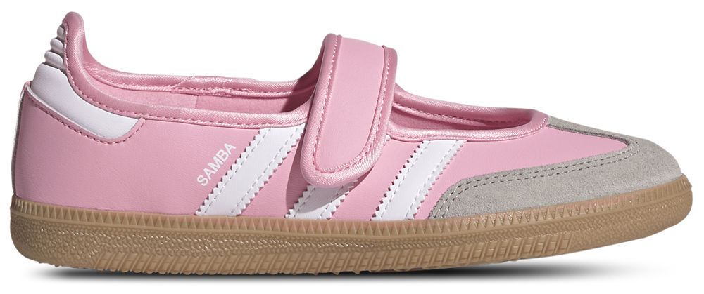 adidas Originals Samba Mary Jane - Girls' Grade School Light Pink/White/Gum product view