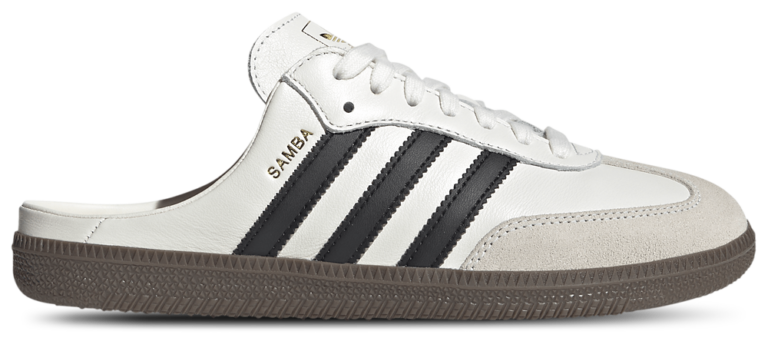 adidas Originals Samba Mule - Women's Cloud White/Core Black/Gum5 product view