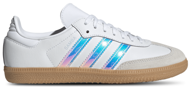 adidas Originals Samba OG - Girls' Grade School Halo Blue/White product view