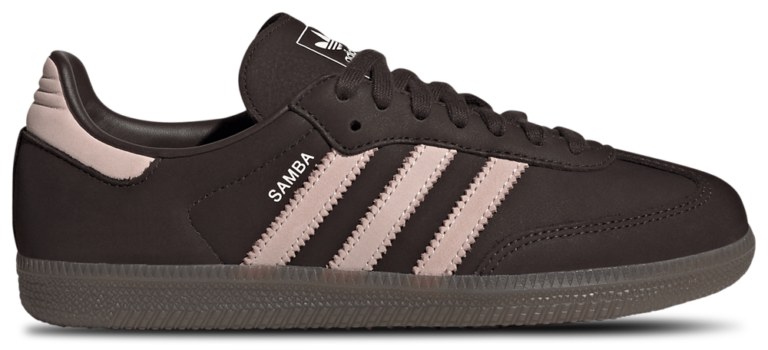 adidas Originals Samba OG - Women's Aurora Coffee/Ftwr White/Sandy Pink product view