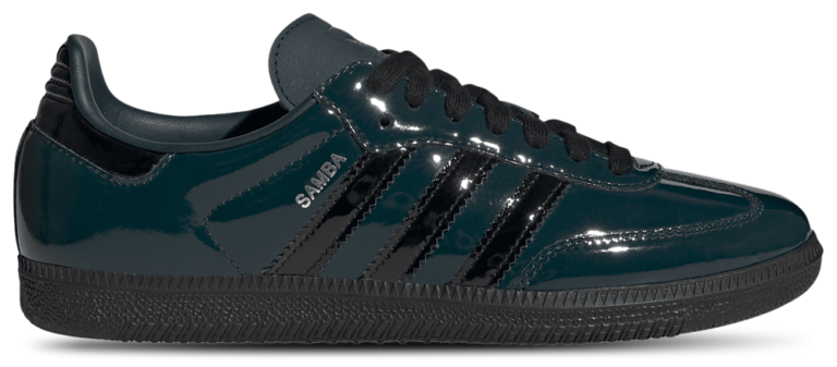adidas Originals Samba OG - Women's Aurora Ivy/Core Black/Silver Metallic product view