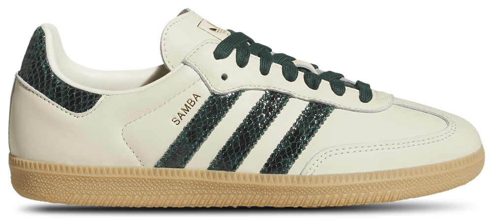 adidas Originals Samba OG - Women's Collegiate Green/Cream White/Gold Metallic product view