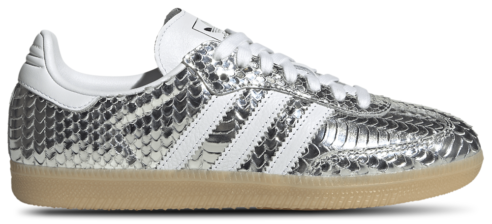 adidas Originals Samba OG - Women's Footwear White/Gum 3/Silver Metallic product view