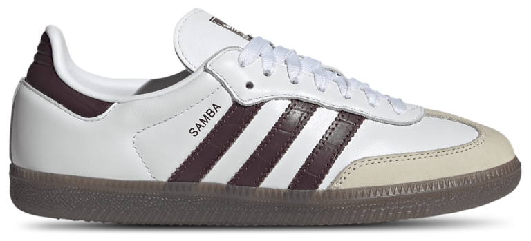 adidas Originals Samba OG - Women's Footwear White/Maroon/Gum product view