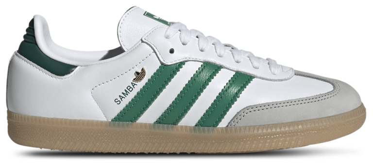 adidas Originals Samba OG - Women's Ftwr White/Bold Green product view