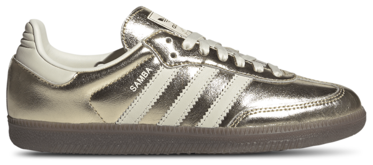 adidas Originals Samba OG - Women's Gold Met/Off White/Gum product view