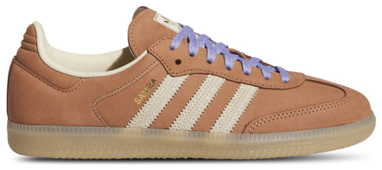 adidas Originals Samba OG - Women's Light Purple/Clay Strata/Warm Vanilla product view
