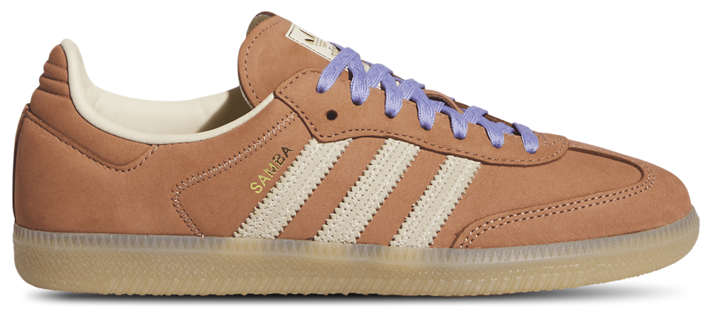 adidas Originals Samba OG - Women's Light Purple/Clay Strata/Warm Vanilla product view
