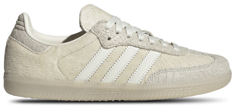 adidas Originals Samba OG - Women's Off White/Off White/Crystal Linen product view