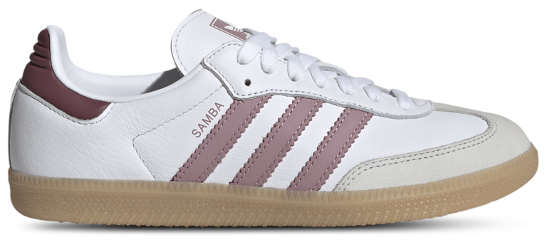 adidas Originals Samba OG - Women's Quiet Crimson/Footwear White/Magic Mauve product view