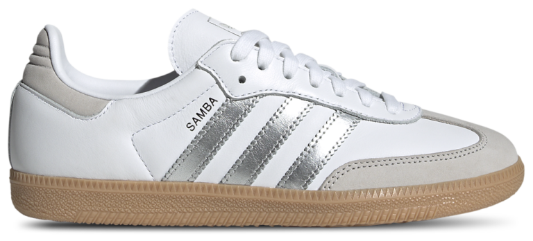adidas Originals Samba OG - Women's Silver/White product view