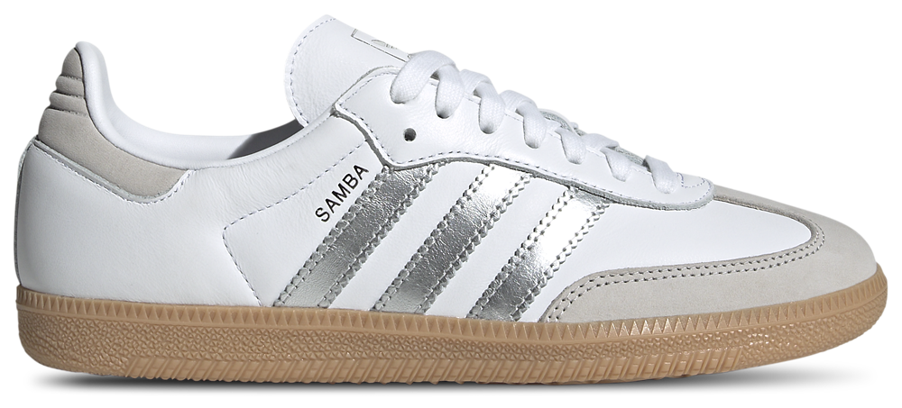 adidas Originals Samba OG - Women's Silver/White product view