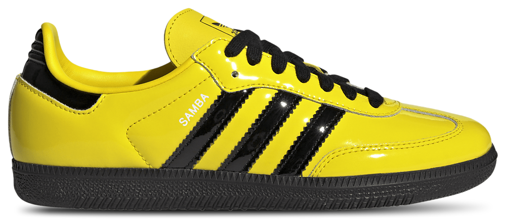 adidas Originals Samba OG - Women's Yellow/Silver Metallic/Black product view